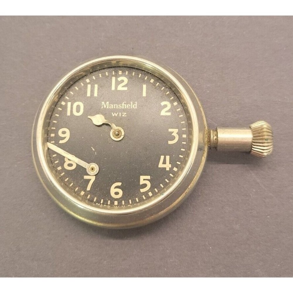 1900’s Mansfield Glownite Clock, Parts only Antique